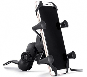 two wheeler mobile holder