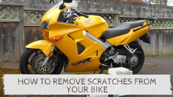 How to Remove Scratches From Your Bike